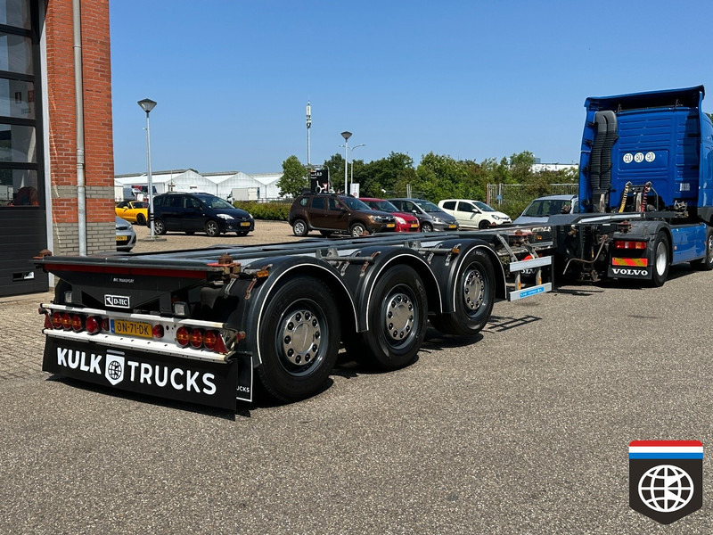 D-Tec FLEXITRAILER LIFT AXLE - DISKBRAKES - 20/30/40/45 HC - CONCOURSTAAT - Puspiekabe noņemamā virsbūve/ Konteineru vedējs: foto 1 D-Tec FLEXITRAILER LIFT AXLE - DISKBRAKES - 20/30/40/45 HC - CONCOURSTAAT - Puspiekabe noņemamā virsbūve/ Konteineru vedējs: foto 1