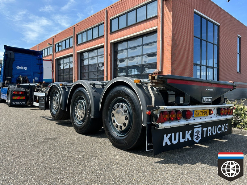 D-Tec FLEXITRAILER LIFT AXLE - DISKBRAKES - 20/30/40/45 HC - CONCOURSTAAT - Puspiekabe noņemamā virsbūve/ Konteineru vedējs: foto 2 D-Tec FLEXITRAILER LIFT AXLE - DISKBRAKES - 20/30/40/45 HC - CONCOURSTAAT - Puspiekabe noņemamā virsbūve/ Konteineru vedējs: foto 2