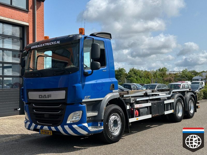 DAF CF 400 FAS VDL HOOKLIFT / HOLLAND TRUCK / VBK COVERING - Pacēlājs ar āķi: foto 2 DAF CF 400 FAS VDL HOOKLIFT / HOLLAND TRUCK / VBK COVERING - Pacēlājs ar āķi: foto 2