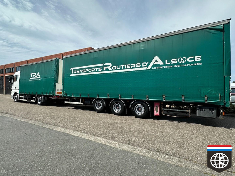 MAN TGX 18 440 NIGHT A/C - RETARDER - COMBI FREUHAUF - Kravas automašīna ar tentu: foto 3 MAN TGX 18 440 NIGHT A/C - RETARDER - COMBI FREUHAUF - Kravas automašīna ar tentu: foto 3