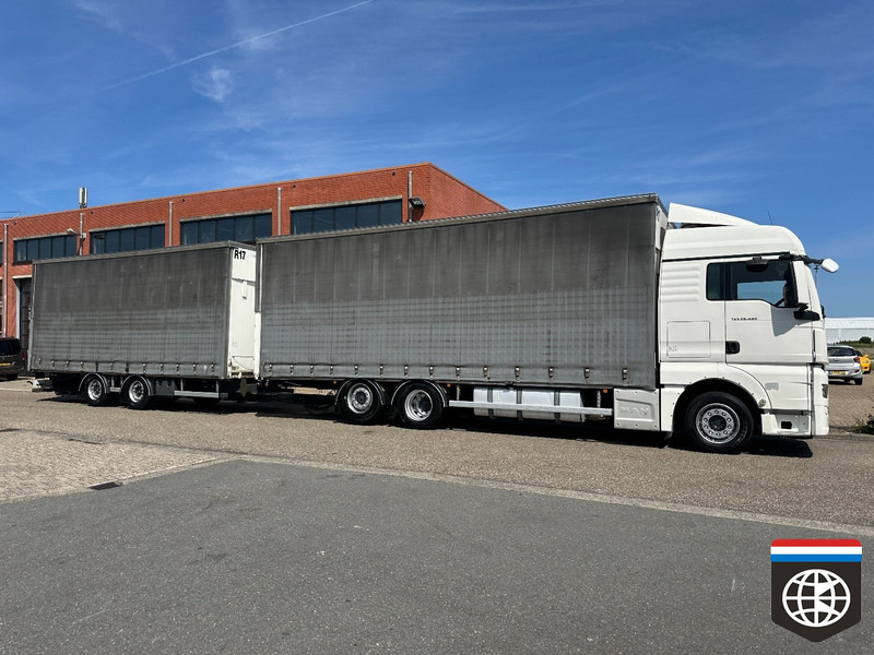 Kravas automašīna ar tentu MAN TGX 26.480 RETARDER - NIGHT A/C - 130M3: foto 5