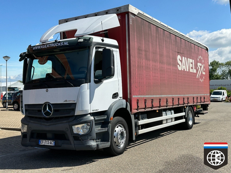 Mercedes-Benz ANTOS 1830 / CURTAIN SIDE / SLIDE ROOF / TAIL LIFT - Kravas automašīna ar tentu: foto 2 Mercedes-Benz ANTOS 1830 / CURTAIN SIDE / SLIDE ROOF / TAIL LIFT - Kravas automašīna ar tentu: foto 2