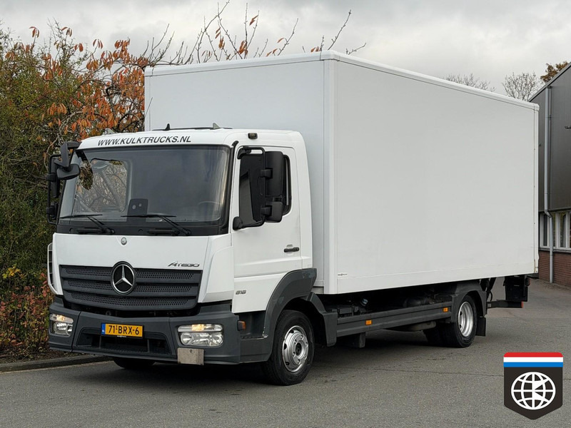 Mercedes-Benz ATEGO 818 TAIL LIFT / TACHO 2 / GOOD TYRES - Kravas automašīna ar slēgto virsbūvi: foto 1 Mercedes-Benz ATEGO 818 TAIL LIFT / TACHO 2 / GOOD TYRES - Kravas automašīna ar slēgto virsbūvi: foto 1