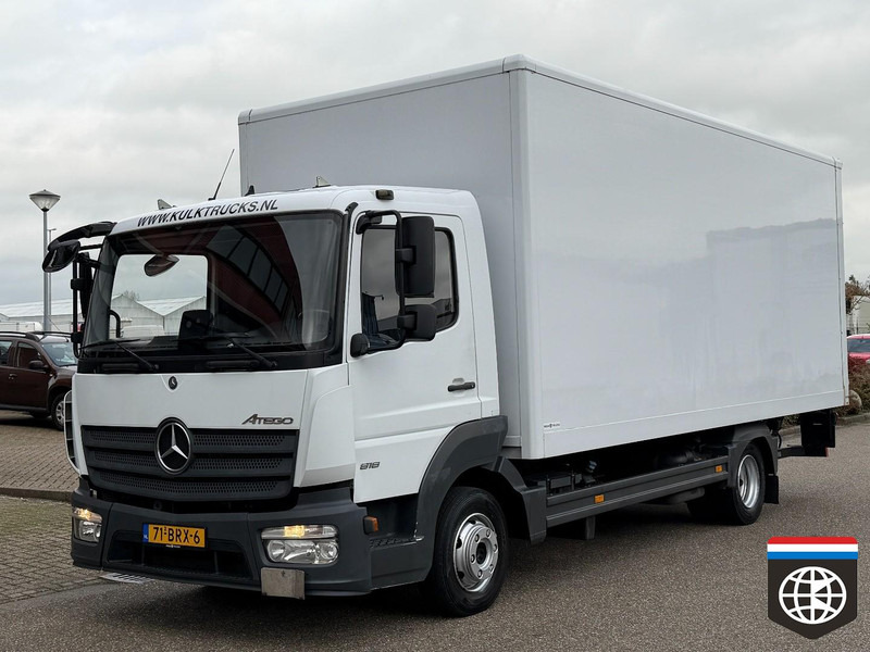 Mercedes-Benz ATEGO 818 TAIL LIFT / TACHO 2 / GOOD TYRES - Kravas automašīna ar slēgto virsbūvi: foto 2 Mercedes-Benz ATEGO 818 TAIL LIFT / TACHO 2 / GOOD TYRES - Kravas automašīna ar slēgto virsbūvi: foto 2