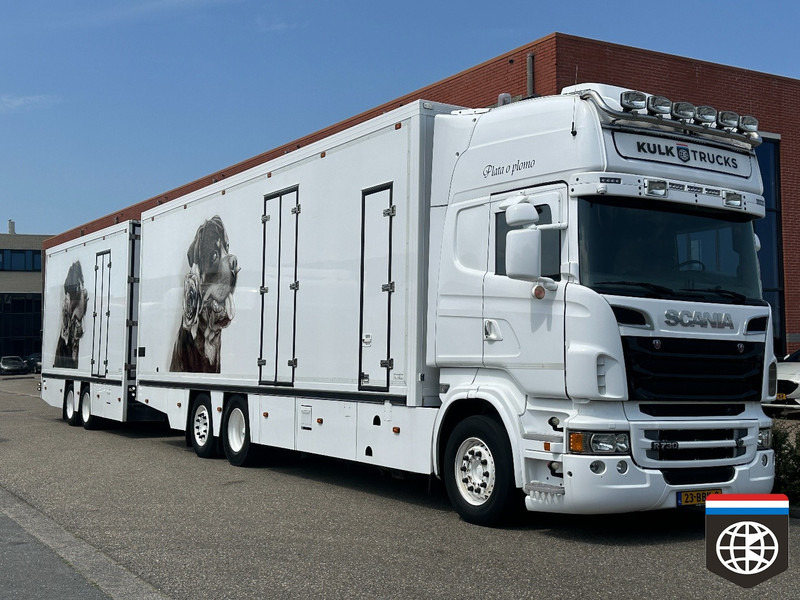 Scania R 730 FLOWER COMBI / SHOWTRUCK - CONCOURSTAAT - Kravas automašīna refrižerators: foto 3 Scania R 730 FLOWER COMBI / SHOWTRUCK - CONCOURSTAAT - Kravas automašīna refrižerators: foto 3