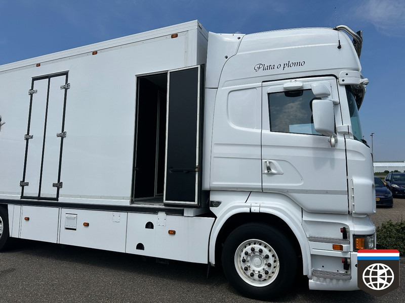 Scania R 730 FLOWER COMBI / SHOWTRUCK - CONCOURSTAAT - Kravas automašīna refrižerators: foto 4 Scania R 730 FLOWER COMBI / SHOWTRUCK - CONCOURSTAAT - Kravas automašīna refrižerators: foto 4