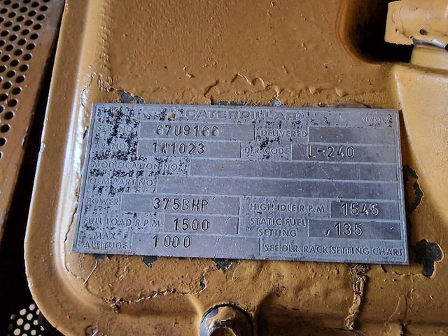 Elektroģenerators Caterpillar 3408 DI-TA: foto 11 Elektroģenerators Caterpillar 3408 DI-TA: foto 11