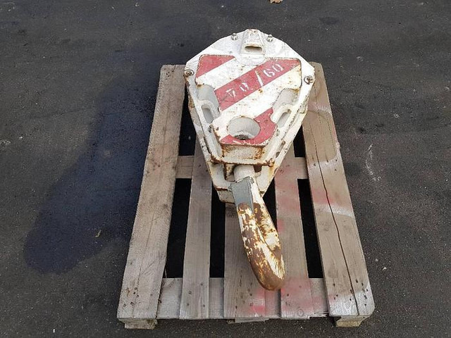 Crane parts and equipment Lifting Block Diversen - Celtnis: foto 1 Crane parts and equipment Lifting Block Diversen - Celtnis: foto 1