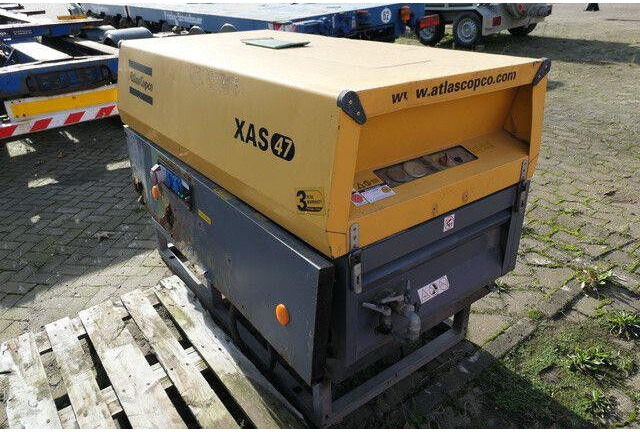 Atlas-Copco XAS 47 DD, 7bar, Kubota, Kompressor, Generator - Gaisa kompresors: foto 2 Atlas-Copco XAS 47 DD, 7bar, Kubota, Kompressor, Generator - Gaisa kompresors: foto 2