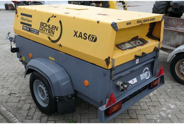 Gaisa kompresors Atlas-Copco XAS 67, Kompressor, Deutz, Wenig Std., TOP: foto 6