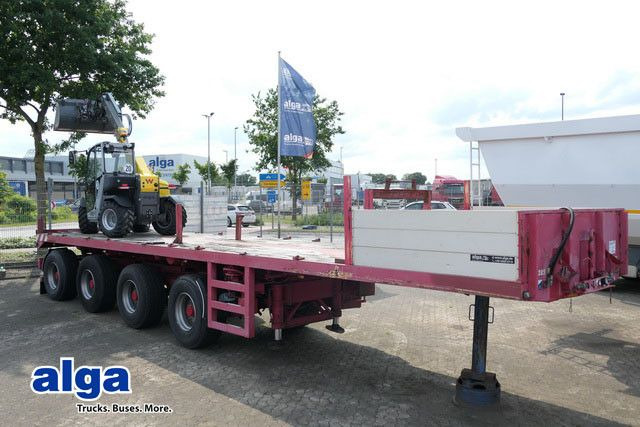 ES-GE 4.VON-25-40.3H, Plattfrom, 4-Achser, Gelenkt,SAF ES-GE 4.VON-25-40.3H, Plattfrom, 4-Achser, Gelenkt,SAF - Bortu puspiekabe/ Platforma: foto 1 ES-GE 4.VON-25-40.3H, Plattfrom, 4-Achser, Gelenkt,SAF ES-GE 4.VON-25-40.3H, Plattfrom, 4-Achser, Gelenkt,SAF - Bortu puspiekabe/ Platforma: foto 1