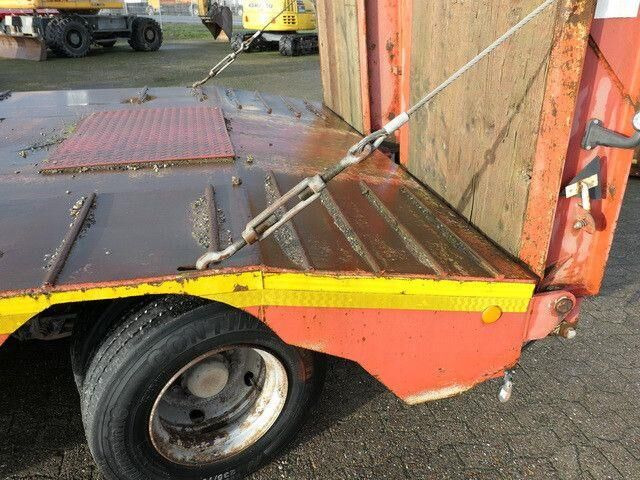 Gheysen & Verpoort, Gelenkt, Hydr. Rampen, Luf - Puspiekabe zema profila platforma: foto 4 Gheysen & Verpoort, Gelenkt, Hydr. Rampen, Luf - Puspiekabe zema profila platforma: foto 4