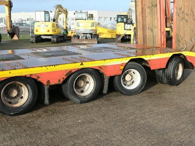 Gheysen & Verpoort, Gelenkt, Hydr. Rampen, Luf - Puspiekabe zema profila platforma: foto 3 Gheysen & Verpoort, Gelenkt, Hydr. Rampen, Luf - Puspiekabe zema profila platforma: foto 3