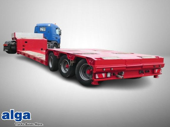 Goldhofer STZ-TL3-40/80, Tiefbett, 8mtr., Low-Bed, BPW - Puspiekabe zema profila platforma: foto 1 Goldhofer STZ-TL3-40/80, Tiefbett, 8mtr., Low-Bed, BPW - Puspiekabe zema profila platforma: foto 1
