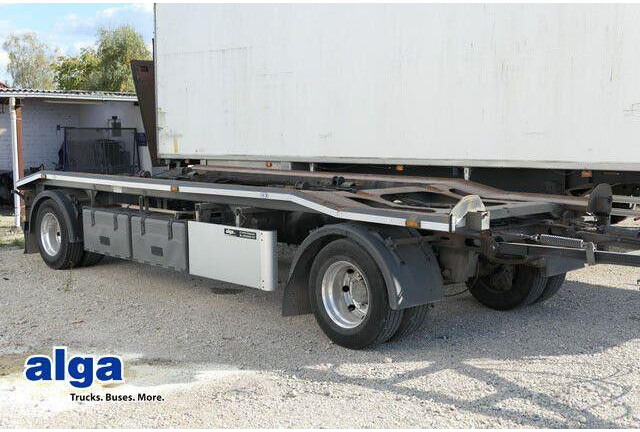 HKM G 18 ZL 5,0, Außenroller 5 bis 7m, Luftfederun - Piekabe noņemamā virsbūve/ Konteineru vedējs: foto 1 HKM G 18 ZL 5,0, Außenroller 5 bis 7m, Luftfederun - Piekabe noņemamā virsbūve/ Konteineru vedējs: foto 1