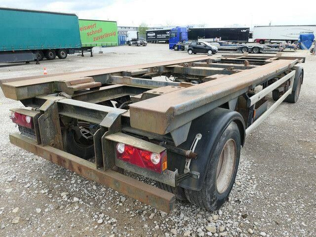 Piekabe noņemamā virsbūve/ Konteineru vedējs Huffermann HKA 18.70, Außenroller, Zwillingsreifen, BPW: foto 6