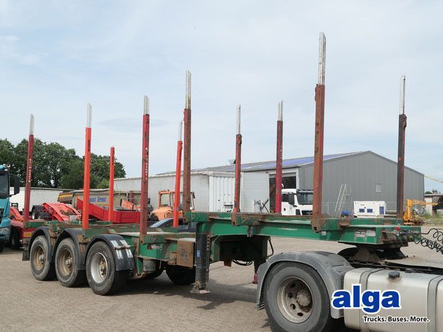Huttner SART 39/3, EXTE, BPW, Luft-Lift, - Kokvedēja puspiekabe: foto 1 Huttner SART 39/3, EXTE, BPW, Luft-Lift, - Kokvedēja puspiekabe: foto 1