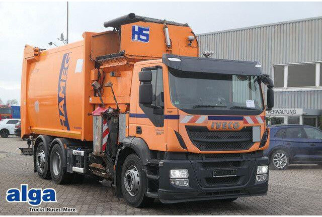 Iveco AD260SY/PS, Terberg, Seitenlader, 30m³, 140tkm - Atkritumu vedējs: foto 1 Iveco AD260SY/PS, Terberg, Seitenlader, 30m³, 140tkm - Atkritumu vedējs: foto 1