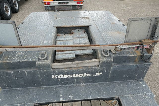 Kässbohrer LB2, Tiefbett, Ausziehbar, Verbreiterbar,Gelenkt - Puspiekabe zema profila platforma: foto 5 Kässbohrer LB2, Tiefbett, Ausziehbar, Verbreiterbar,Gelenkt - Puspiekabe zema profila platforma: foto 5
