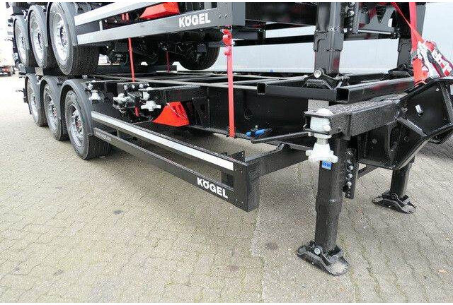 Kögel S24-2/40 Fuß Container/ADR/10x auf Lager! - Puspiekabe zema profila platforma: foto 5 Kögel S24-2/40 Fuß Container/ADR/10x auf Lager! - Puspiekabe zema profila platforma: foto 5
