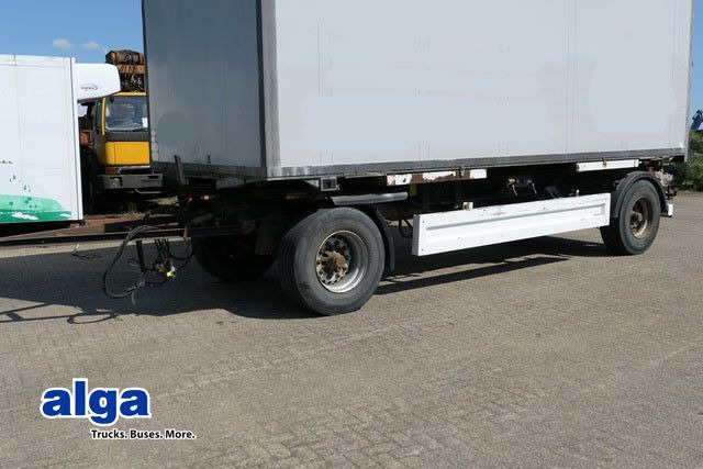 Krone AZW 18, BDF, 20FußContainer, BPW, Luftfederung - Piekabe noņemamā virsbūve/ Konteineru vedējs: foto 1 Krone AZW 18, BDF, 20FußContainer, BPW, Luftfederung - Piekabe noņemamā virsbūve/ Konteineru vedējs: foto 1