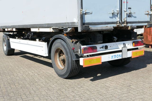 Krone AZW 18, BDF, 20FußContainer, BPW, Luftfederung - Piekabe noņemamā virsbūve/ Konteineru vedējs: foto 5 Krone AZW 18, BDF, 20FußContainer, BPW, Luftfederung - Piekabe noņemamā virsbūve/ Konteineru vedējs: foto 5