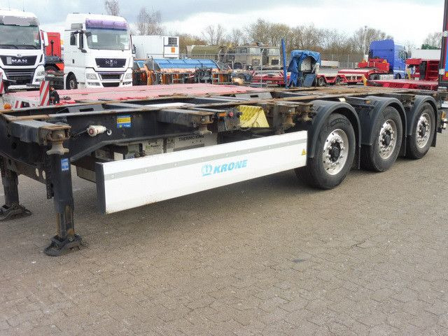 Krone SD, Alle Container, Thermo King , Alu-Felgen,BPW - Puspiekabe noņemamā virsbūve/ Konteineru vedējs: foto 2 Krone SD, Alle Container, Thermo King , Alu-Felgen,BPW - Puspiekabe noņemamā virsbūve/ Konteineru vedējs: foto 2