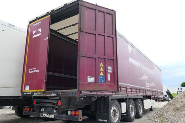 Tenta puspiekabe Krone SD, Gelenkt, Luft-Lift, Mitnahmestapler, Edscha: foto 8