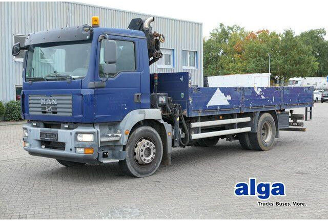 MAN 18.280 TGM 4x2, Hiab 099B-1Hiduo, Funk, Klima - Bortu kravas automašīna/ Platforma: foto 1 MAN 18.280 TGM 4x2, Hiab 099B-1Hiduo, Funk, Klima - Bortu kravas automašīna/ Platforma: foto 1