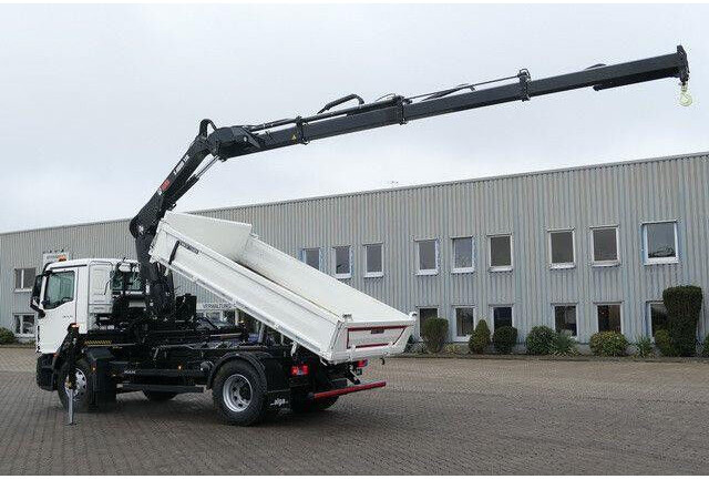 MAN 18.320 TGM BB, Kran Hiab X-Hiduo 138, Funk, AHK - Kravas automašīna pašizgāzējs: foto 2 MAN 18.320 TGM BB, Kran Hiab X-Hiduo 138, Funk, AHK - Kravas automašīna pašizgāzējs: foto 2