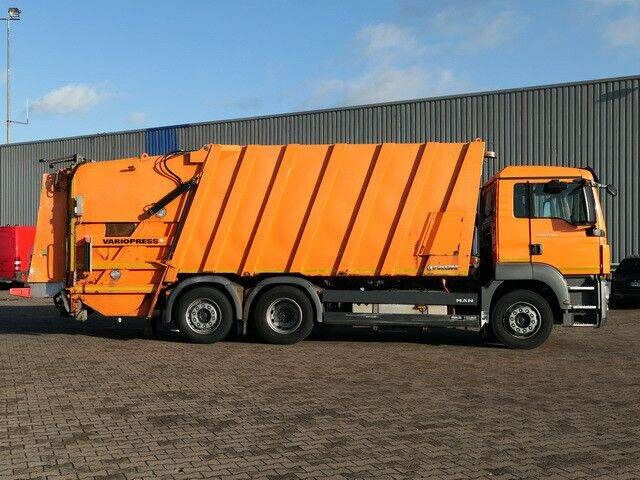 MAN 26.320 TGS BL 6x2, Faun, Vario Press, Zöller - Atkritumu vedējs: foto 2 MAN 26.320 TGS BL 6x2, Faun, Vario Press, Zöller - Atkritumu vedējs: foto 2