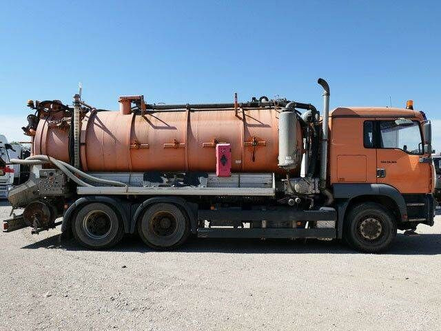 MAN 26.360 FDLC 6x4, Saug- u. Spülaufbau, 14m³ - Asenizācijas mašīna: foto 4 MAN 26.360 FDLC 6x4, Saug- u. Spülaufbau, 14m³ - Asenizācijas mašīna: foto 4