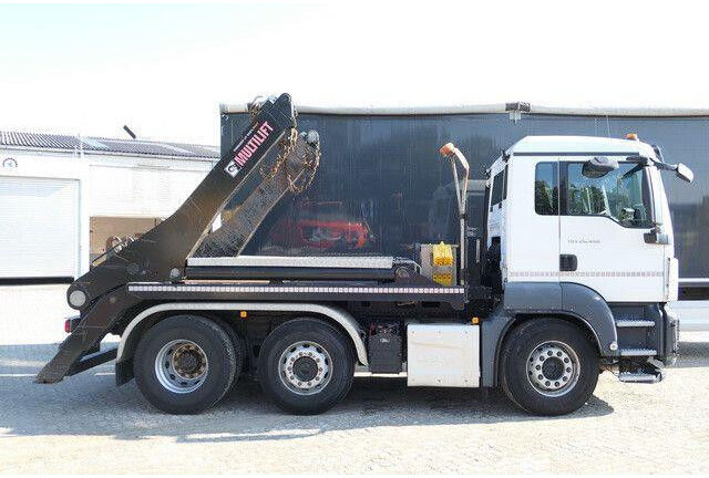 MAN 26.460 TGS 6x2, Hiab FTR18, Funk, Vorlauflenk,AC - Kravas automašīna - kabeļu sistēma: foto 3 MAN 26.460 TGS 6x2, Hiab FTR18, Funk, Vorlauflenk,AC - Kravas automašīna - kabeļu sistēma: foto 3