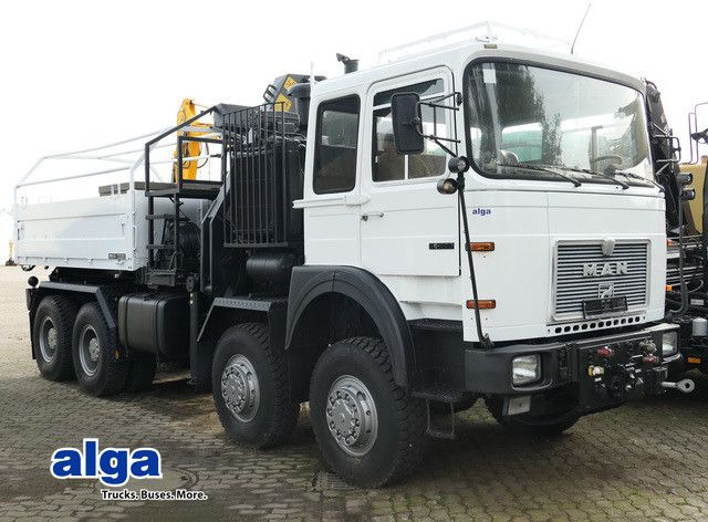 MAN 34.440 8x8, Allrad, Kran, 2x Seilwinde, 2x AHK - Auto evakuators: foto 1 MAN 34.440 8x8, Allrad, Kran, 2x Seilwinde, 2x AHK - Auto evakuators: foto 1