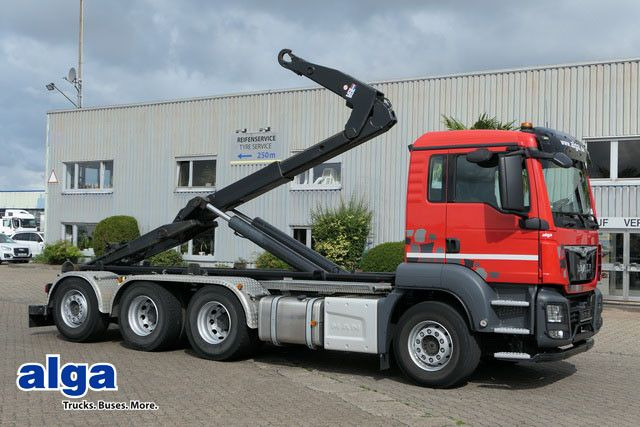 MAN 35.510 TGS 8x4, Tridem, VDL, Lift-Lenk, Funk,TOP - Pacēlājs ar āķi: foto 1 MAN 35.510 TGS 8x4, Tridem, VDL, Lift-Lenk, Funk,TOP - Pacēlājs ar āķi: foto 1