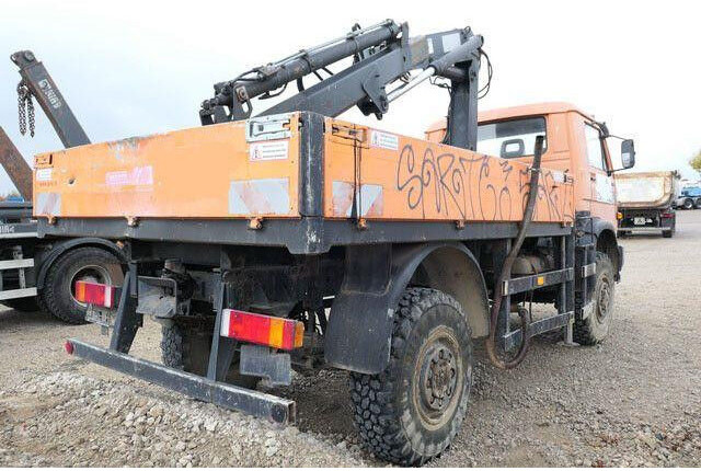 MAN 9.150 4x4, Allrad, Hiab 071 AW, Einzelbereifung - Bortu kravas automašīna/ Platforma: foto 2 MAN 9.150 4x4, Allrad, Hiab 071 AW, Einzelbereifung - Bortu kravas automašīna/ Platforma: foto 2
