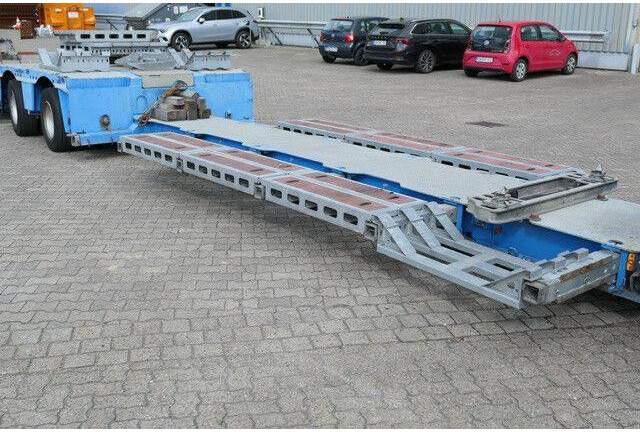 MEUSBURGER MPG 2, ausziehbar, verbreiterbar, Radmulden, BPW - Puspiekabe zema profila platforma: foto 2 MEUSBURGER MPG 2, ausziehbar, verbreiterbar, Radmulden, BPW - Puspiekabe zema profila platforma: foto 2