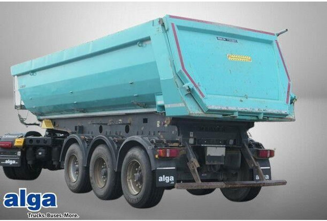 Meiller MHPS 12/27 NOSS1, Stahl, 26m³, BPW, Luft-Lift - Puspiekabe pašizgāzējs: foto 1 Meiller MHPS 12/27 NOSS1, Stahl, 26m³, BPW, Luft-Lift - Puspiekabe pašizgāzējs: foto 1