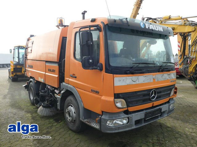 Mercedes-Benz 1018 Atego 4x2, Faun Viatec, Viajet 5R, Klima - Ielu tīrīšanas mašīna: foto 1 Mercedes-Benz 1018 Atego 4x2, Faun Viatec, Viajet 5R, Klima - Ielu tīrīšanas mašīna: foto 1