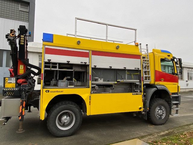 Mercedes-Benz 1833 Axor 4x4, Kran Palfinger, Rosenbauer, AHK - Ugunsdzēsēju mašīna, Kravas auto ar manipulatoru: foto 2 Mercedes-Benz 1833 Axor 4x4, Kran Palfinger, Rosenbauer, AHK - Ugunsdzēsēju mašīna, Kravas auto ar manipulatoru: foto 2