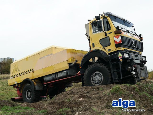 Mercedes-Benz 1838 AK 4x4, Allrad, Einzelbereifung, Wenig KM - Ielu tīrīšanas mašīna: foto 1 Mercedes-Benz 1838 AK 4x4, Allrad, Einzelbereifung, Wenig KM - Ielu tīrīšanas mašīna: foto 1