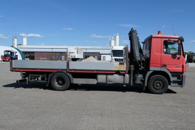 Bortu kravas automašīna/ Platforma, Kravas auto ar manipulatoru Mercedes-Benz 1844 L Actros 4x2, Hiab 144E-3, Funk, Voll-Luft: foto 7