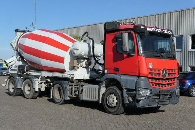 Mercedes-Benz 1845 LS Arocs HAD 4x4, Liebherr 10m³, 155tkm, AC - Betonvedējs: foto 2 Mercedes-Benz 1845 LS Arocs HAD 4x4, Liebherr 10m³, 155tkm, AC - Betonvedējs: foto 2