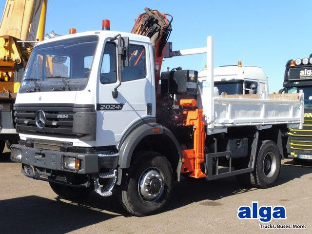 Mercedes-Benz 2024 AK 4x4, Tals AK 140.1 A3, Greifersteuerung - Kravas automašīna pašizgāzējs, Kravas auto ar manipulatoru: foto 1 Mercedes-Benz 2024 AK 4x4, Tals AK 140.1 A3, Greifersteuerung - Kravas automašīna pašizgāzējs, Kravas auto ar manipulatoru: foto 1