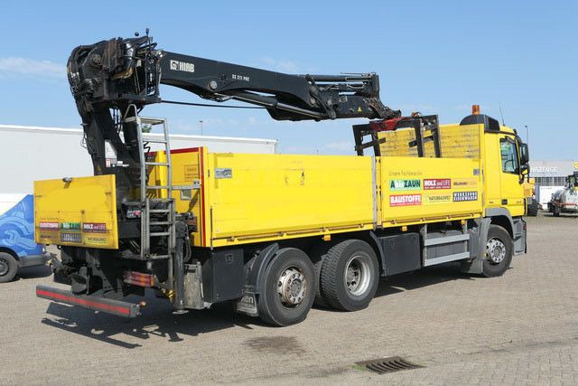 Mercedes-Benz 2536 Actros/MP3/HIAB 211DL/AHK/Klima - Bortu kravas automašīna/ Platforma, Kravas auto ar manipulatoru: foto 5 Mercedes-Benz 2536 Actros/MP3/HIAB 211DL/AHK/Klima - Bortu kravas automašīna/ Platforma, Kravas auto ar manipulatoru: foto 5