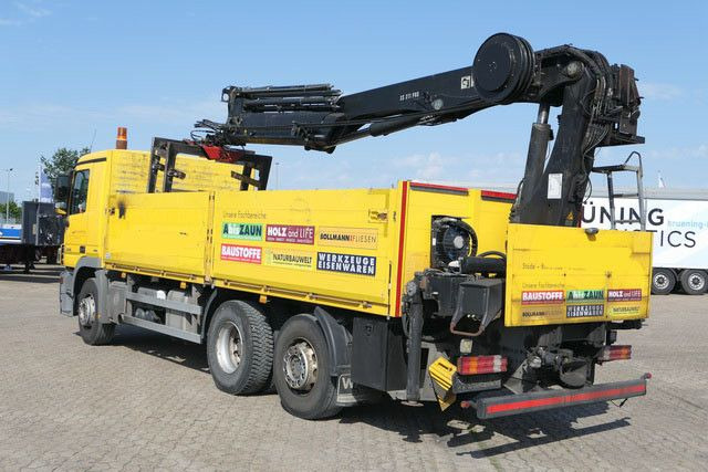 Mercedes-Benz 2536 Actros/MP3/HIAB 211DL/AHK/Klima - Bortu kravas automašīna/ Platforma, Kravas auto ar manipulatoru: foto 2 Mercedes-Benz 2536 Actros/MP3/HIAB 211DL/AHK/Klima - Bortu kravas automašīna/ Platforma, Kravas auto ar manipulatoru: foto 2