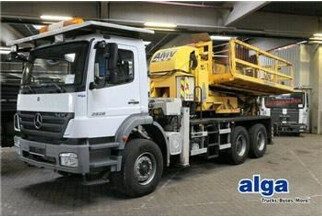 Mercedes-Benz 2628/AMV Arbeitshebebühne/Tunnel - Izlices pacēlājs: foto 1 Mercedes-Benz 2628/AMV Arbeitshebebühne/Tunnel - Izlices pacēlājs: foto 1