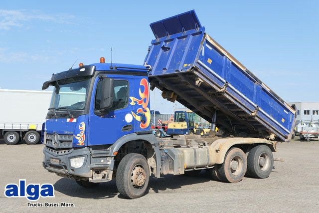 Mercedes-Benz 2643 K Arocs/6x4/Meiller/Plane/AHK/Klima - Kravas automašīna pašizgāzējs: foto 1 Mercedes-Benz 2643 K Arocs/6x4/Meiller/Plane/AHK/Klima - Kravas automašīna pašizgāzējs: foto 1
