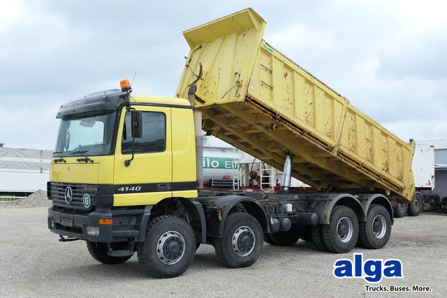 Mercedes-Benz 4140 AK Actros 8x8, Allrad, Meiller, 17m³ - Kravas automašīna pašizgāzējs: foto 1 Mercedes-Benz 4140 AK Actros 8x8, Allrad, Meiller, 17m³ - Kravas automašīna pašizgāzējs: foto 1