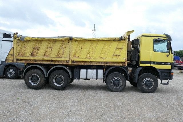 Mercedes-Benz 4140 AK Actros 8x8, Allrad, Meiller, 17m³ - Būvgružu konteineru vedējs: foto 5 Mercedes-Benz 4140 AK Actros 8x8, Allrad, Meiller, 17m³ - Būvgružu konteineru vedējs: foto 5